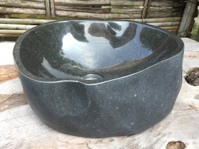 DARK STONE WASHBASIN NOIR