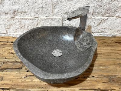 Piedra Natural Lavabo 50CM Piedra de Río Artículo Lavabo Piedra Cuenca