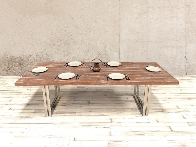 MESA DE COMEDOR DE TECA IRINA