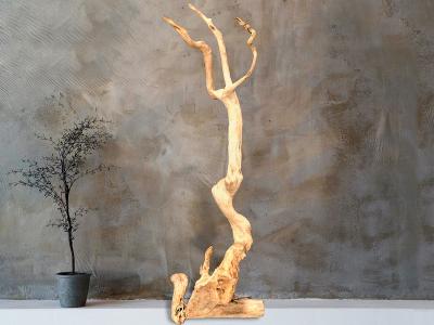 SCULPTURE EN BOIS ZEUS