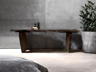 CONSOLE ANCIENNE EN BOIS APULIA