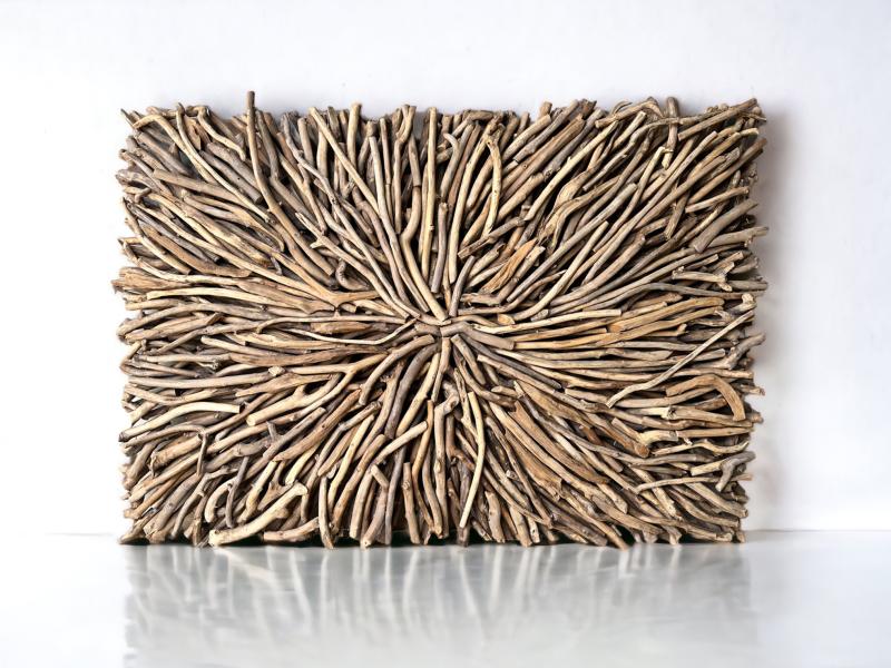 BUY HEADBOARD WITH NATURAL WOOD BRANCHES TULUM