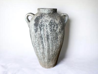 WHITE VASE MYKONOS