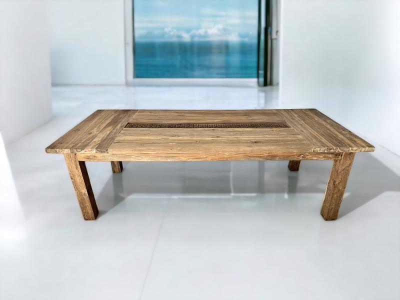 MESA MADERA ROBUSTA MALLORCA