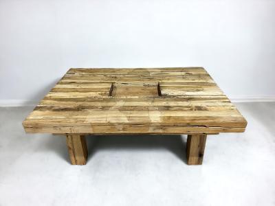TABLE EN BOIS RECYCLE
