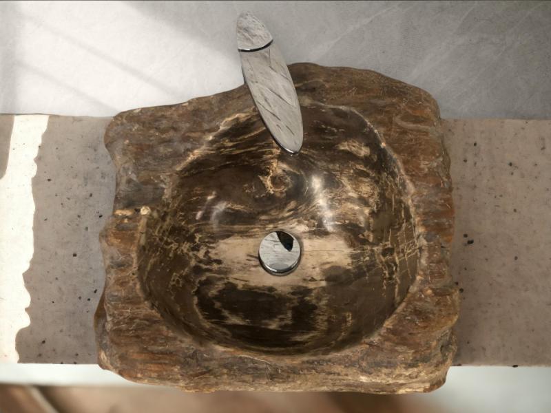 LAVABO DE MADERA PETRIFICADA NICOLA