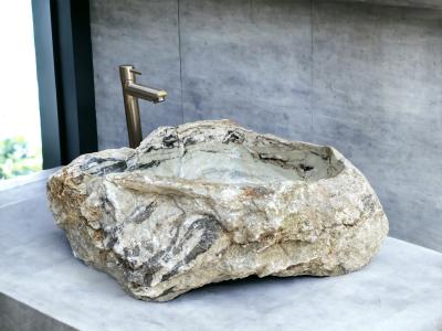 LAVABO DE MARMOL CON VETAS VENECIA