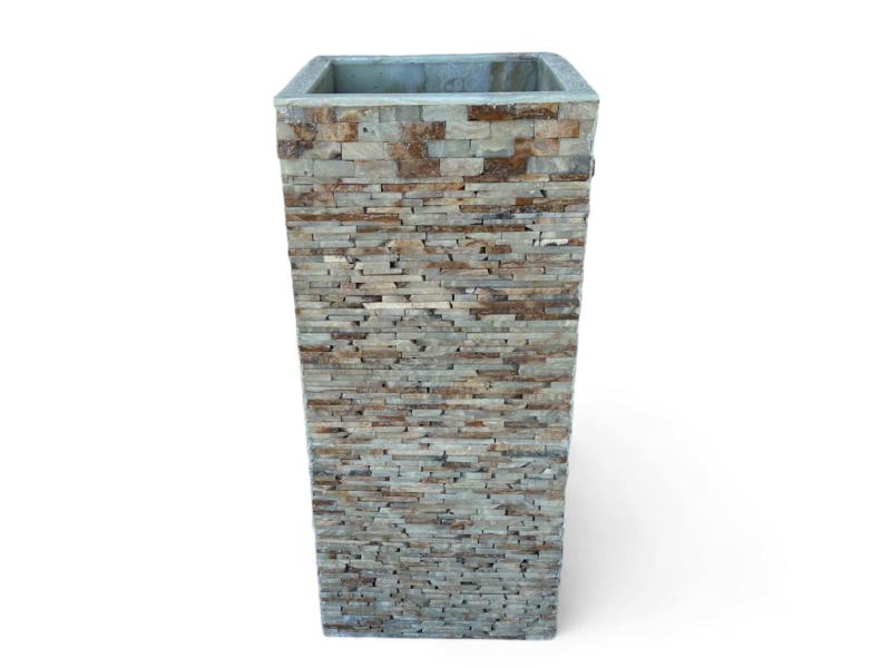 EXCLUSIVO LAVABO PEDESTAL DE ONIX LIMITADO ANDREAS