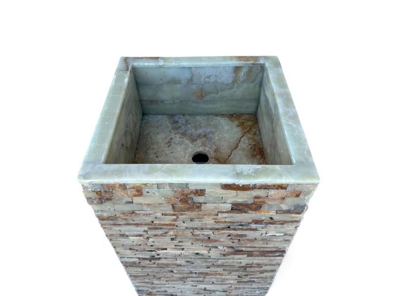 LAVABO PEDESTAL DE ONIX ANDREAS