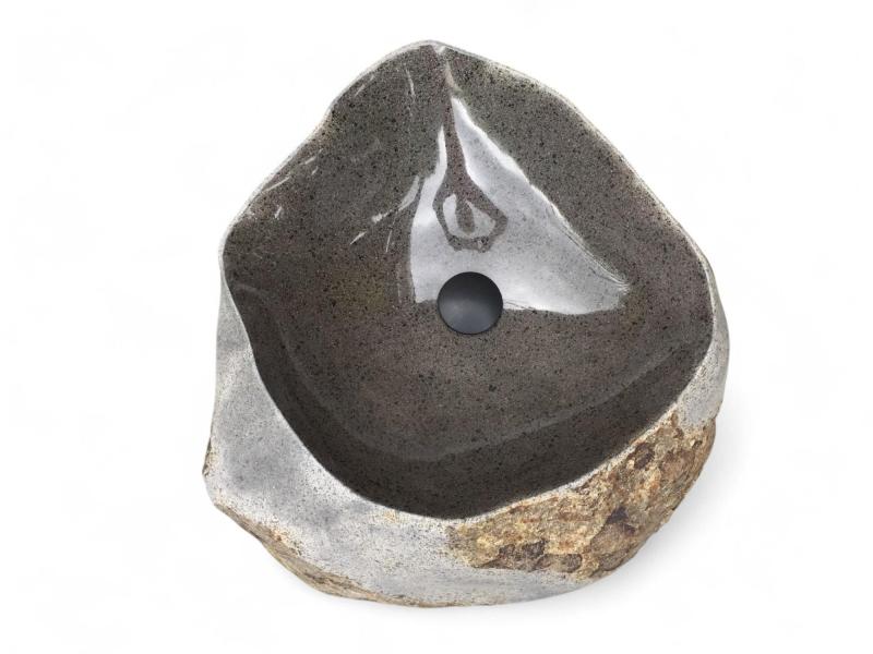Lavabo de Pie en Piedra Natural Dalmatian - Arrelart