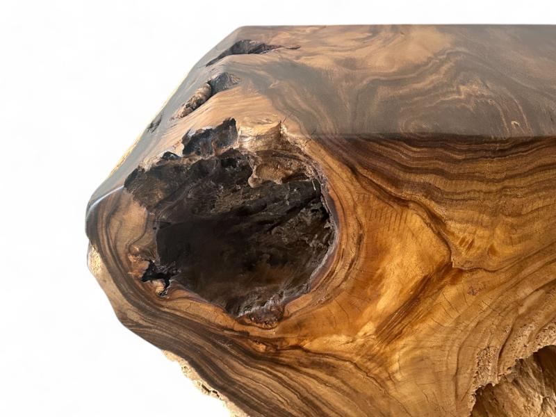 NATURAL WOOD ORGANIC CONSOLE CALABRIA