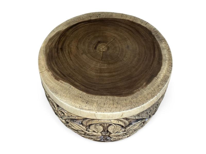 COMPRAR TAULA DE CENTRE DE FUSTA TALLADA