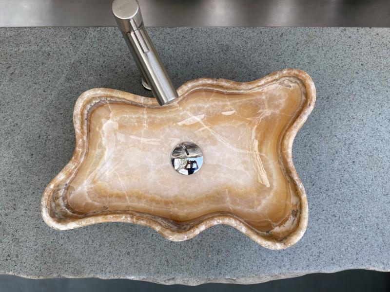 LAVABO DA APPOGGIO IN PIETRTA AMADEUS