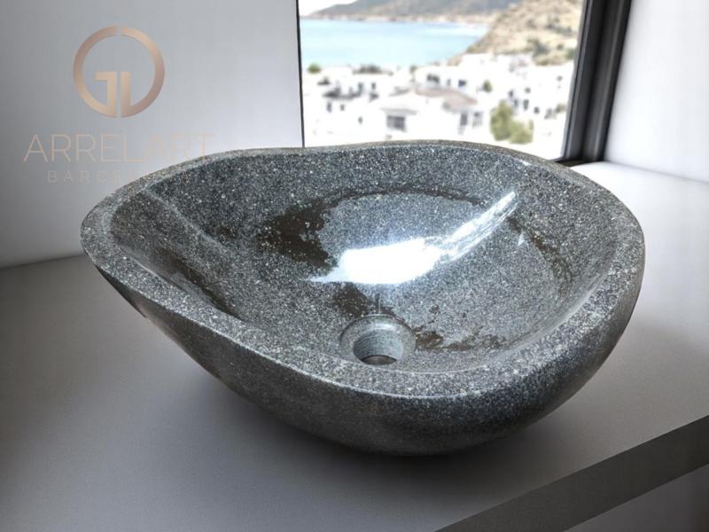 RIVER NATURAL STONE WASHBASIN GEORGIA RIVER NATURAL STONE WASHBASIN GEORGIA