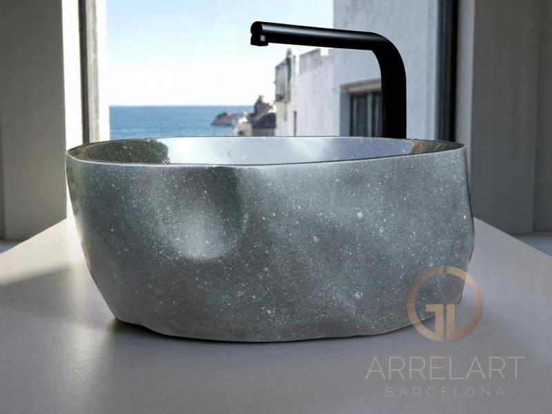 DARK STONE WASHBASIN NOIR DARK STONE WASHBASIN NOIR