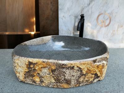 LAVABO NATURAL DE LUJO PIEDRA NUSA DUA