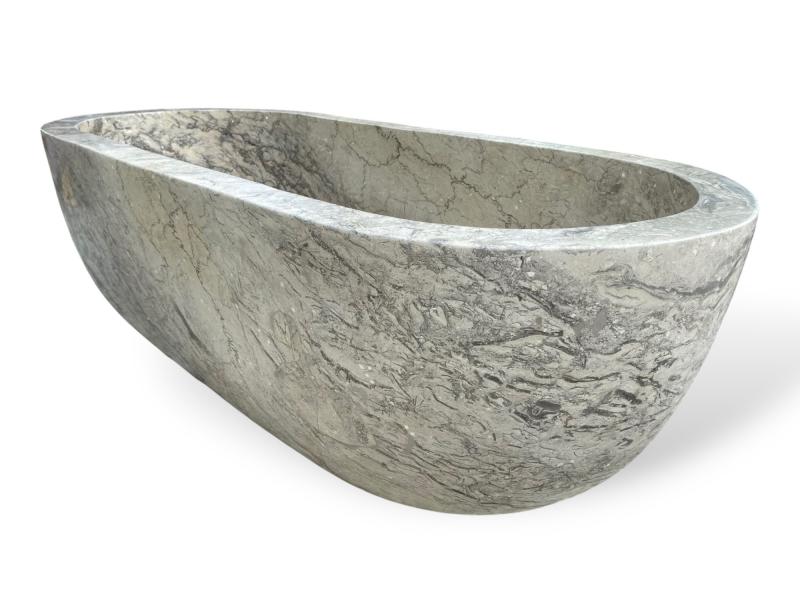 BAIGNOIRE EN PIERRE MARBRIERE PORTIER