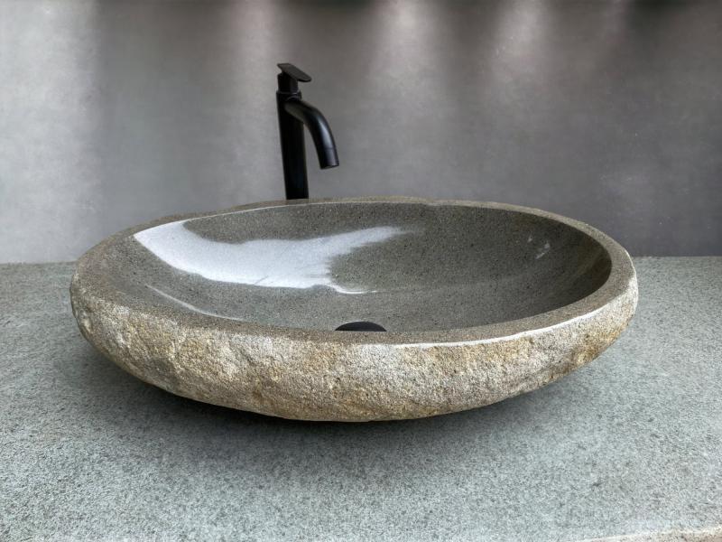 LAVABO DE PIEDRA NATURAL DE RÍO LUSSO