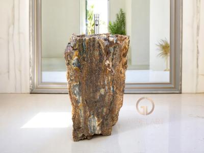 EINZIGARTIGES STANDWASCHBECKEN AUS EXOTISCHEM STEIN ISLAY