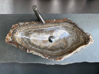 PRECIOSO LAVABO DE PIEDRA GRANDE