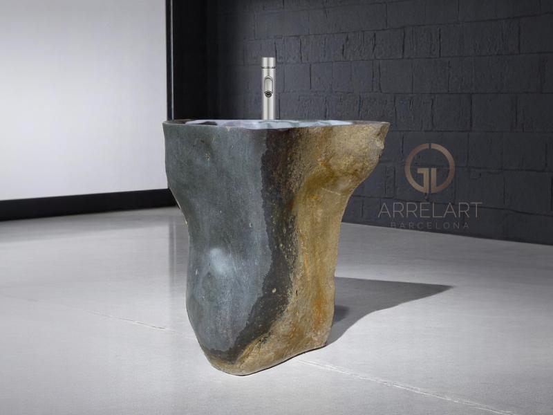 LAVABO DE PIE PIEDRA JAVA STONEY