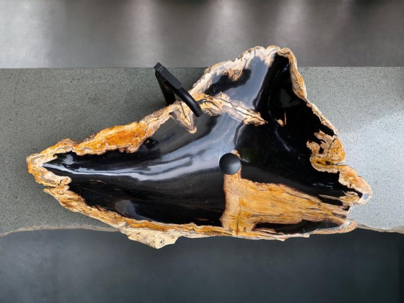 LAVABO DE MADERA ENDURECIDA LOUVRE