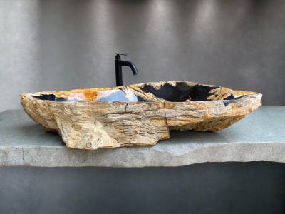 LAVABO DE MADERA PETRIFICADA LOUVRE