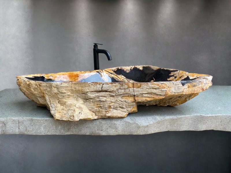 LAVABO DE MADERA PETRIFICADA LOUVRE