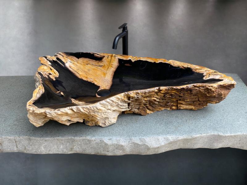 STONE WASHBASIN NATURAL COLORS LOUVRE