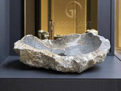 GRAY MARBLE SINK