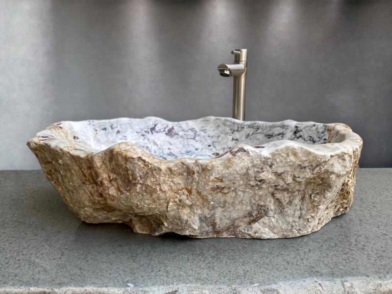 NATURSTEIN WASCHBECKEN GRIECHISCH