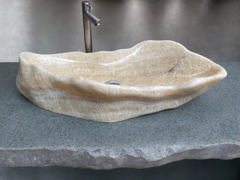 LAVABO GRANDE DE PIEDRA DE ONIX- HELSINKI