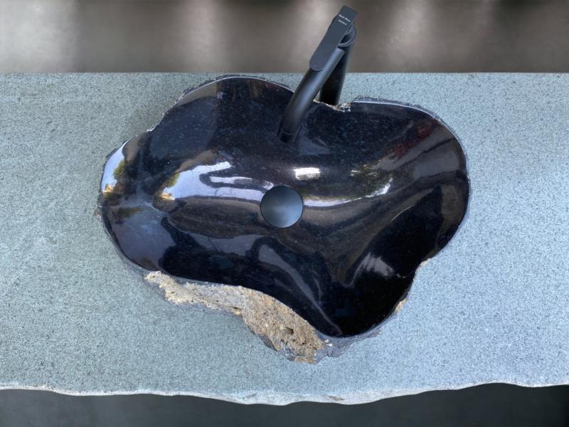 Lavabo de Piedra de Lava Shiva