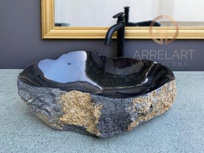 LAVABO DE PEDRA DE LAVA SHIVA