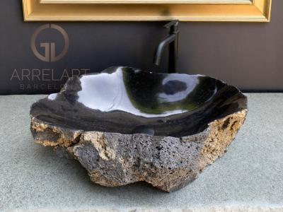 LAVABO DE PEDRA DE LAVA DIAMOND