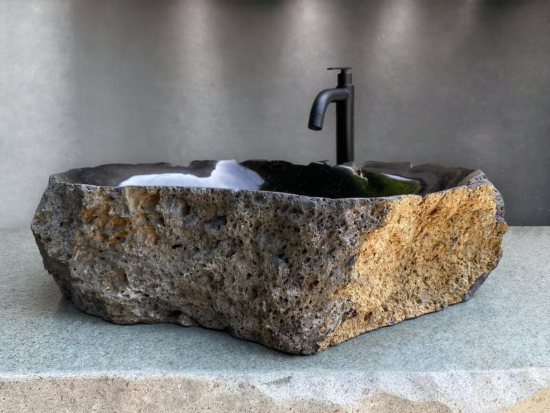 COMPRAR LAVABO DE PEDRA DE LAVA DIAMOND