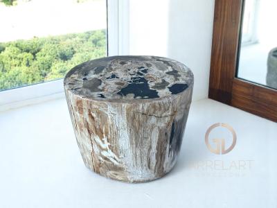 TABURETE DE TRONCO PETRIFICADO SULAWESI
