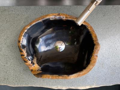 ACHETER VASQUE EN BOIS PETRIFIE KING