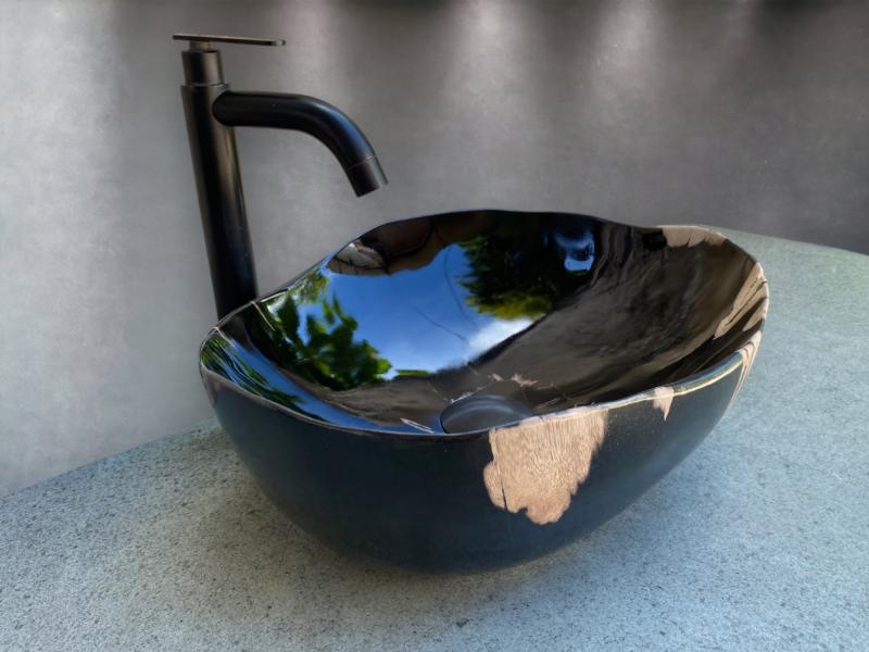 ACQUISTARE LAVABO DA APPOGGIO IN PIETRA LUCIDA SINGAPORE