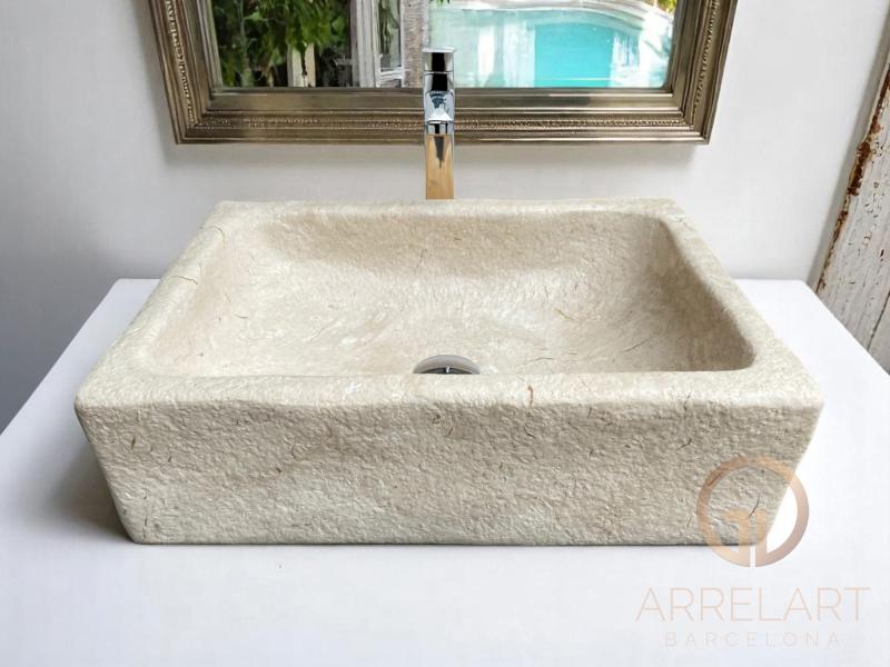LAVABO DE MARMOL MATE WILDER LAVABO DE MARMOL MATE WILDER