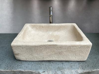 LAVABO DE MARMOL ANTIGUO BEIGE WILDER