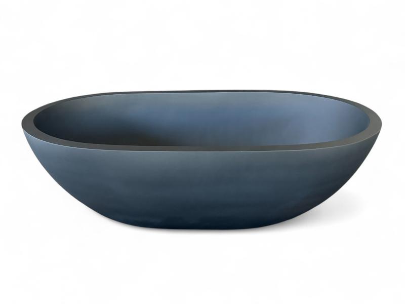 BLACK MATT RESIN BATHTUB ZUMAIA