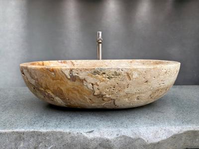 LAVABO EXCLUSIVO DE PIEDRA NATURAL TRAVERTINE