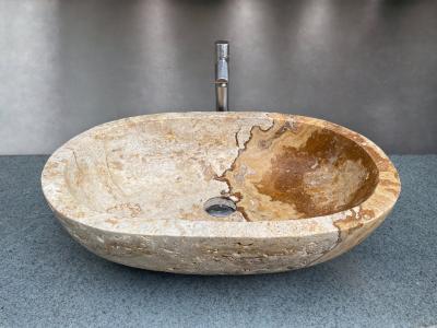 LAVABO UNICO DE LUJO TRAVERTINE