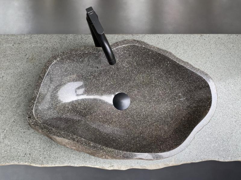 LAVABO DA APPOGGIO IN PIETRA PIETRO