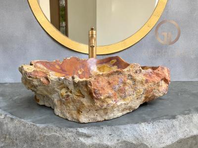 LAVANDINO IN MARMO ROSSO CORALLO FLORIDA