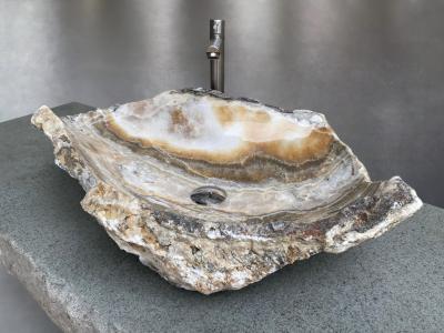 COMPRAR LAVABO PIEDRA DE ONIX ARTESANAL JEWEL