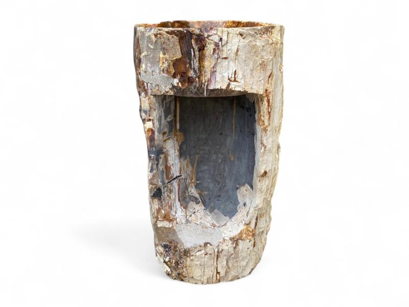 VASQUE SUR PIED ESCLUSIF EN PIERRE BRUNO