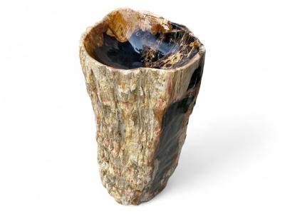 ACQUISTA LAVABO A COLONNA RUSTICO BRUNO