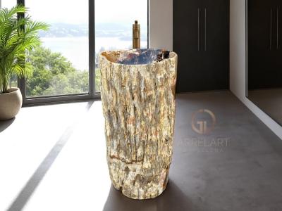 LAVABO RUSTICO DE PIE BRUNO